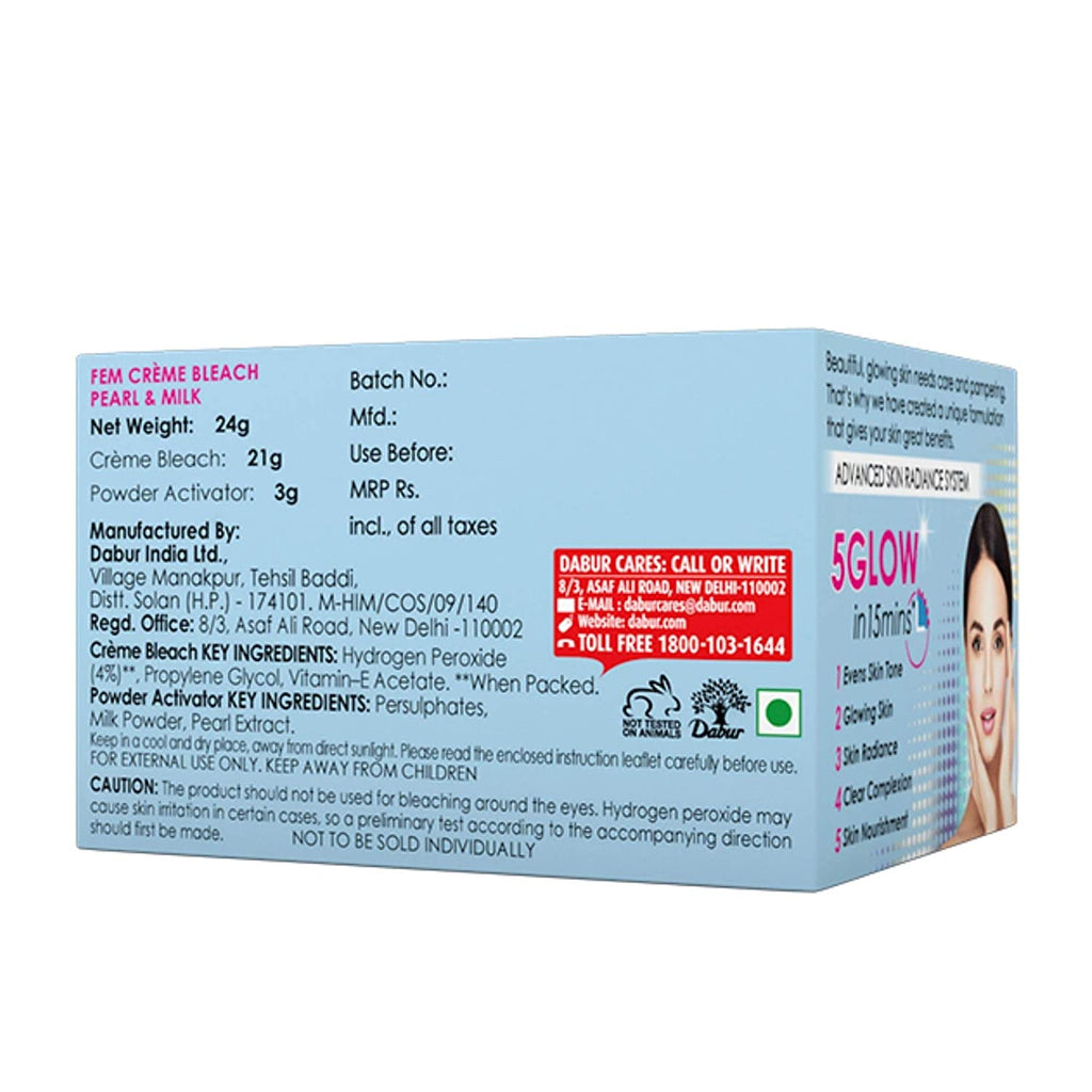 Fem Fairness Naturals Pearl Cream Bleach | Grab2Buy