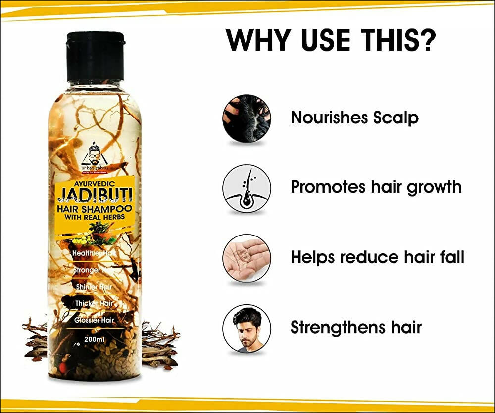Urbangabru Ayurvedic Jadibuti Hair Shampoo | Grab2Buy