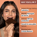Dot & Key Barrier Repair Hydrating Lip Balm SPF 50 With Ceramides & Peptides Cocoa Nude
