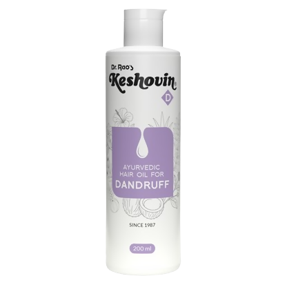 Dr. Rao's Keshovin Anti Dandruff Herbal Hair Oil | Grab2Buy
