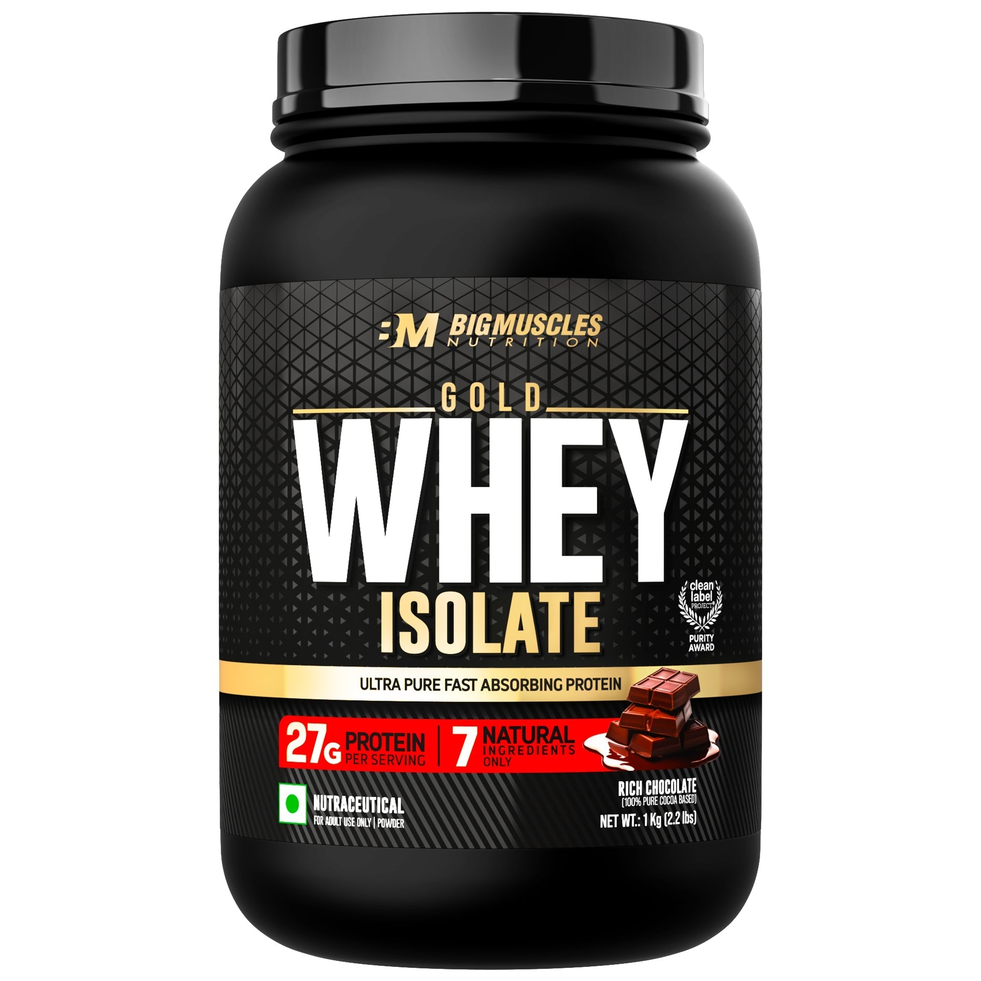 Big Muscles Nutrition Gold Whey Isolate | Grab2Buy