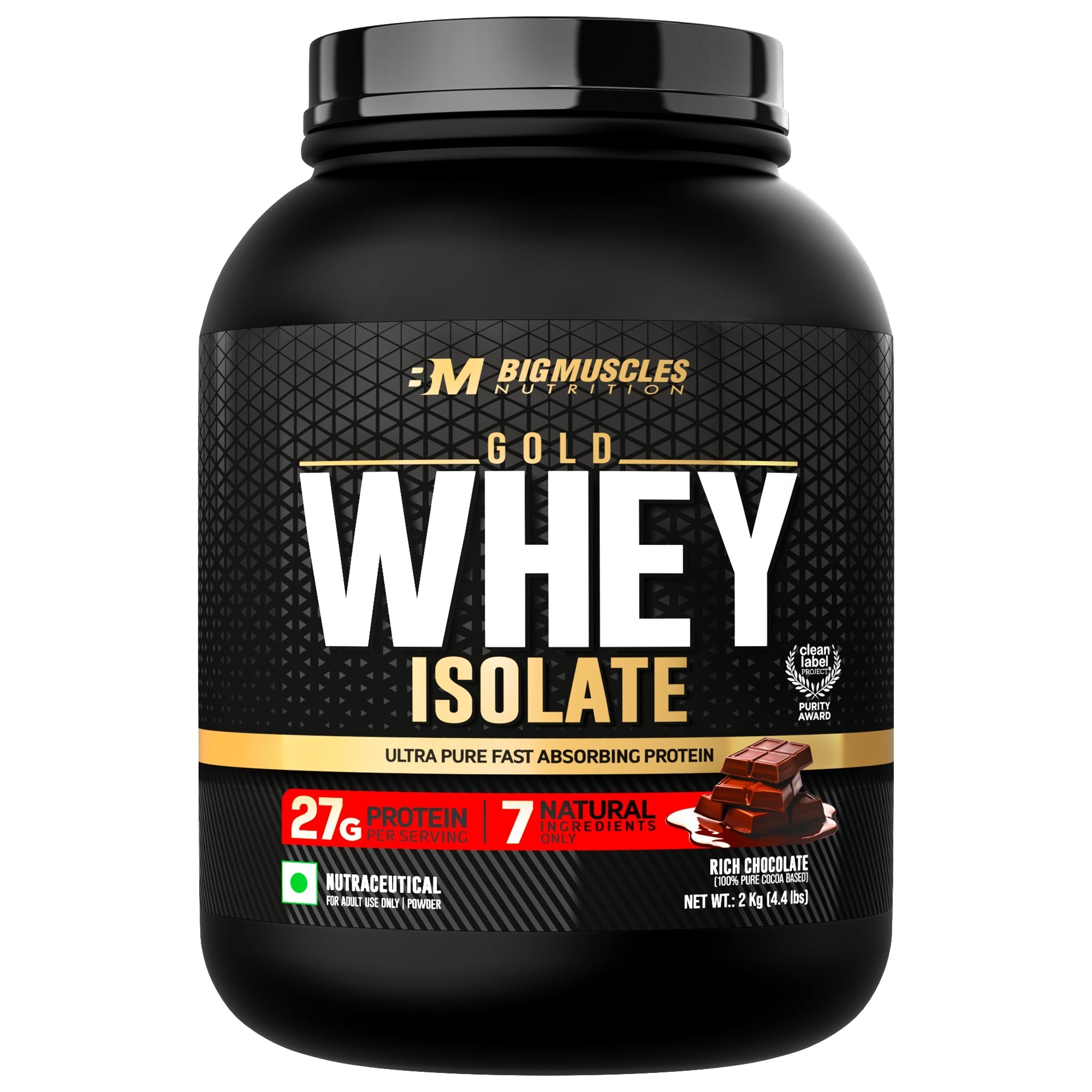 Big Muscles Nutrition Gold Whey Isolate | Grab2Buy
