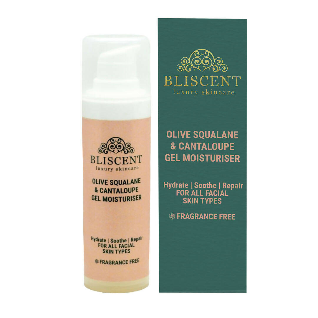 Bliscent Olive Squalane & Cantaloupe Gel Moisturizer | Grab2Buy