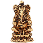 Estele Gold-Polished Spiritual Lord Ganesha Idol for Gifts & HouseWarming/Home/Office Decors | Grab2Buy