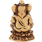 Estele Gold-Polished Spiritual Lord Ganesha Idol for Gifts & HouseWarming/Home/Office Decors | Grab2Buy