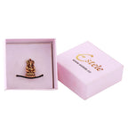 Estele Gold-Polished Spiritual Lord Ganesha Idol for Gifts & HouseWarming/Home/Office Decors | Grab2Buy