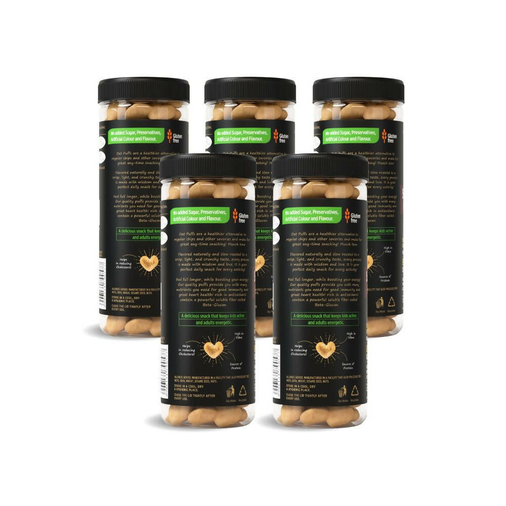 Eatopia Superfoods Oat Puffs - Masala Crunch | Grab2Buy