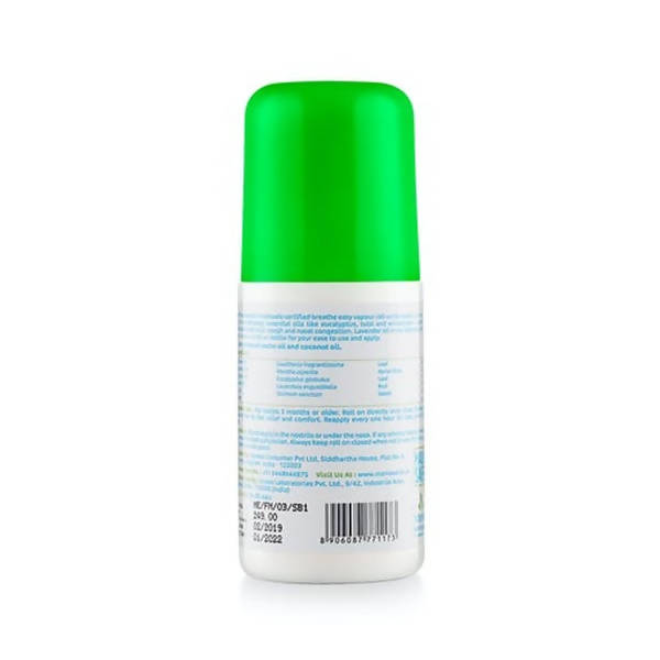 Mamaearth Baby Breathe Easy Vapour Roll-On For Relieves Congestion & Promotes Easy Breathing | Grab2Buy