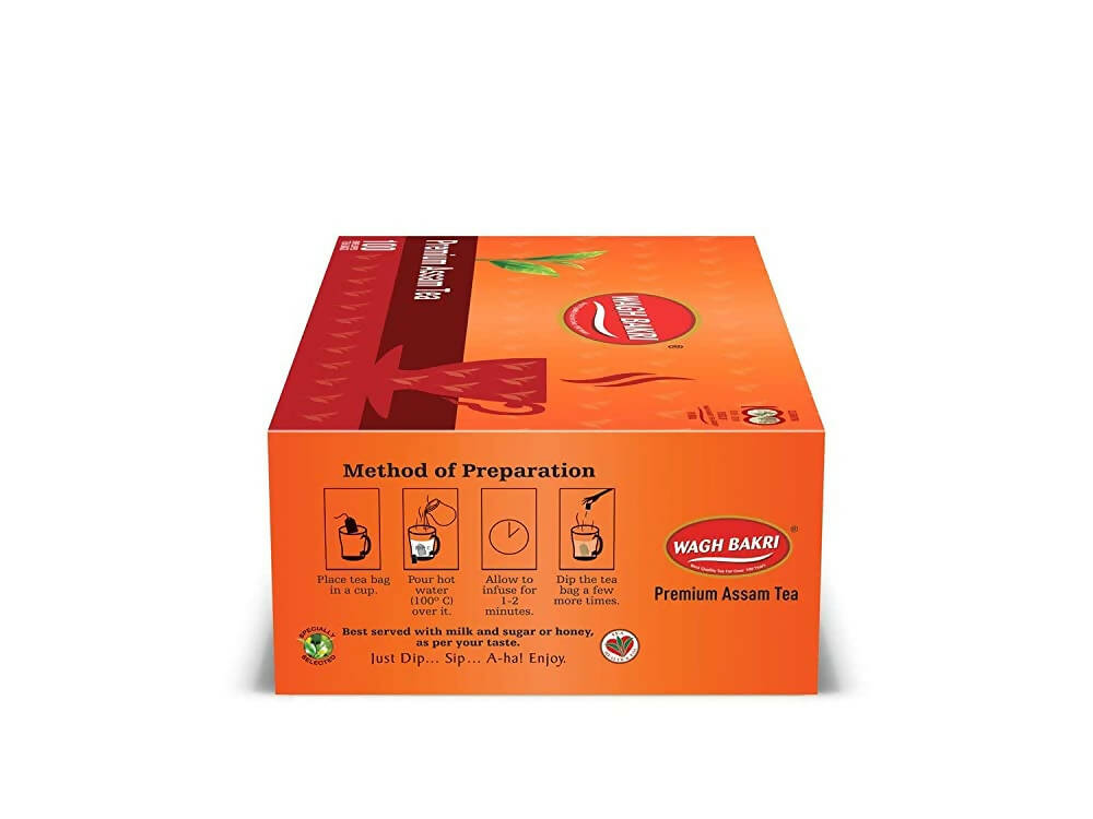 Wagh Bakri Premium Assam Tea Bags | Grab2Buy