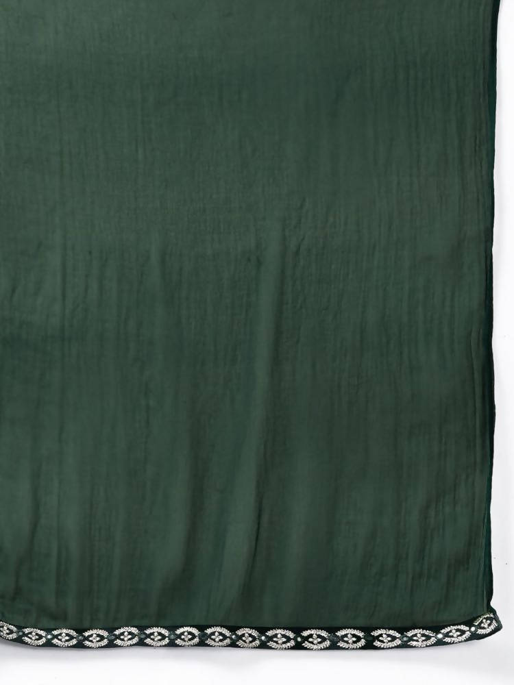 Yufta Women's Rayon Kurti With Pant Dupatta Set | Grab2Buy