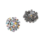 Blush Flower Stone Studs- Ruby Raang | Grab2Buy