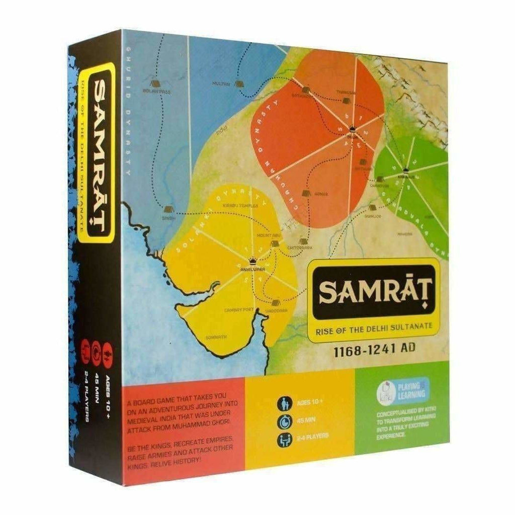 Samrat Strategy Board Game Based on Indian Kings History | Grab2Buy
