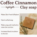 Mitti Se Coffee Cinnamon Clay Handcrafted Soap | Grab2Buy
