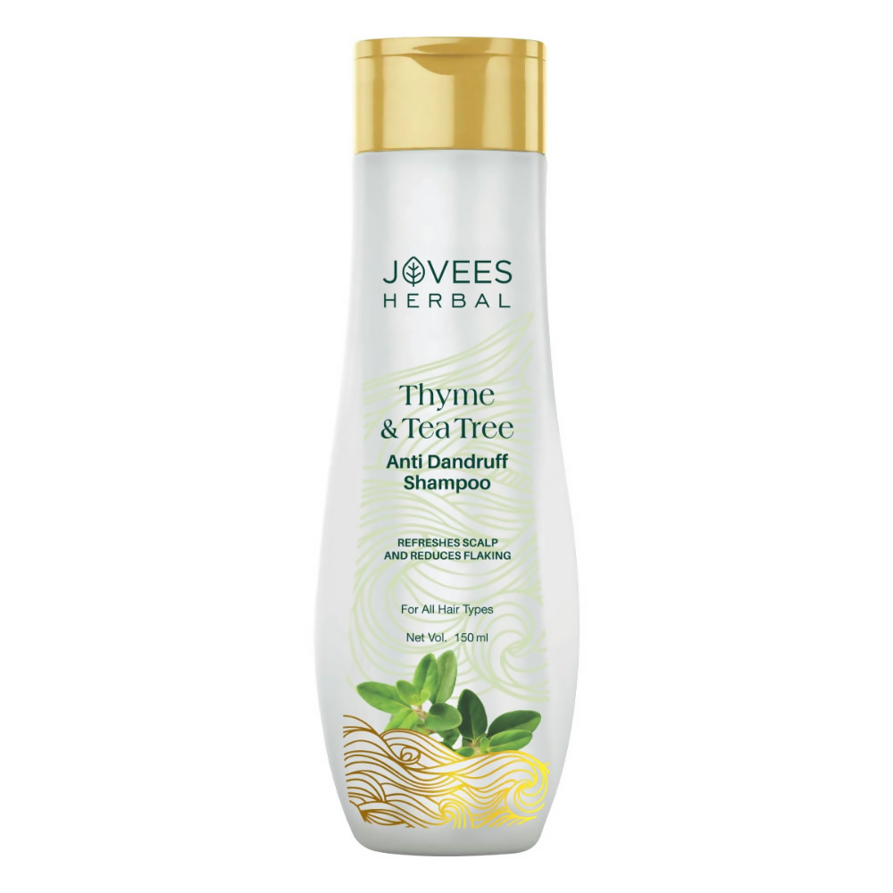 Jovees Thyme & Tea Tree Anti Dandruff Shampoo For All Hair Types | Grab2Buy