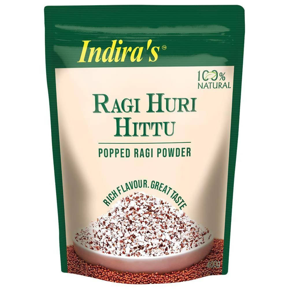 Indira's Ragi Huri Hittu Popped Ragi Powder | Grab2Buy