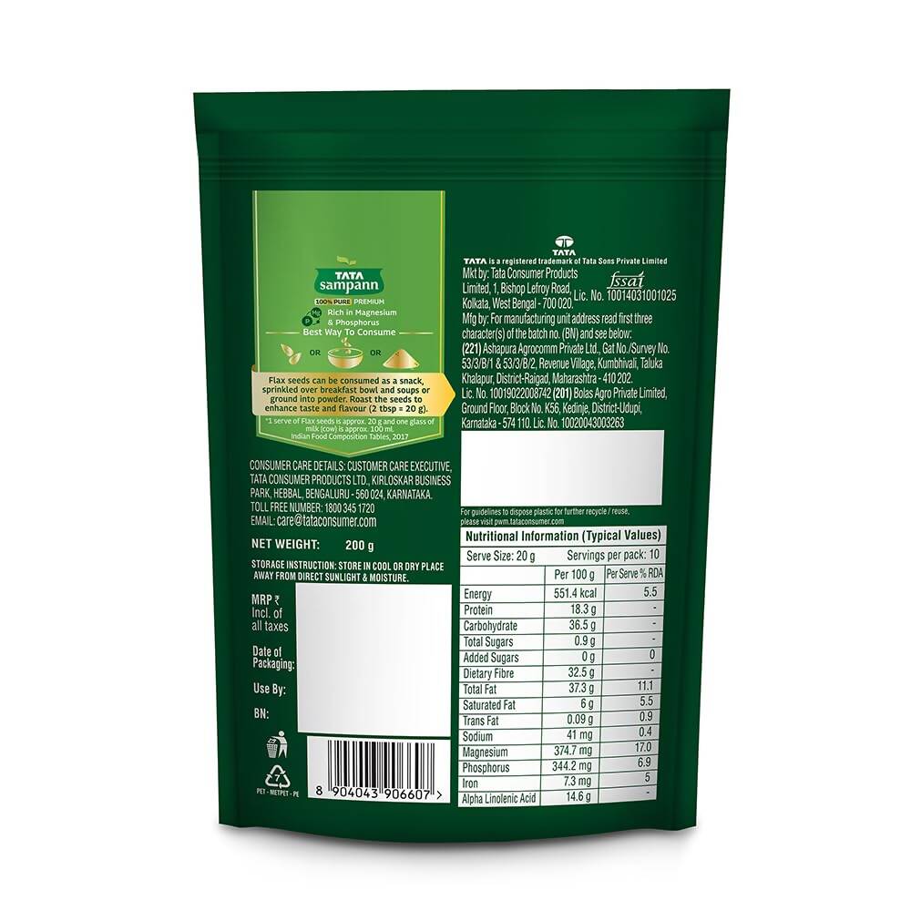 Tata Sampann Premium Flax Seeds | Grab2Buy