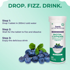 Sanfe Active Nutrition Biotin Caffeine Effervescent Tablets For Hair Growth | Grab2Buy