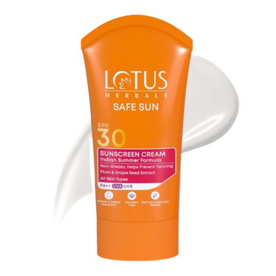 Lotus Herbals Safe Sun Sunscreen Cream SPF 30 PA+++