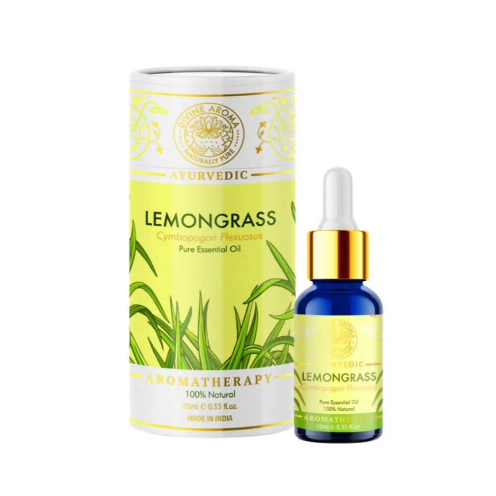 Divine Aroma 100% Pure Lemongrass Essential Oil | Grab2Buy