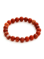 Red Jasper Elastic Bracelet - Ruby Raang