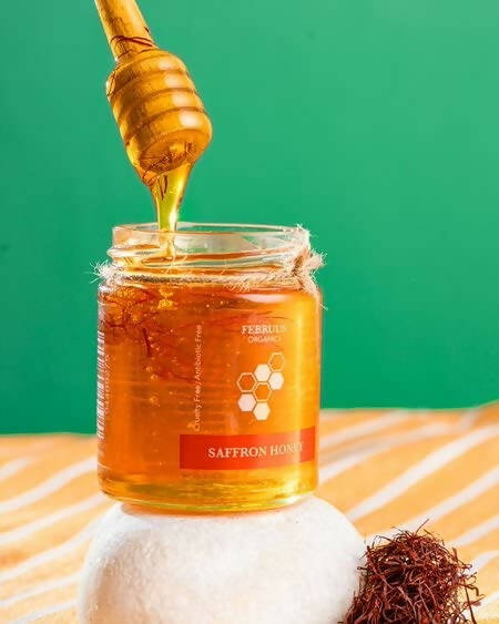 Februus Organics Pure Natural Saffron Honey | Grab2Buy