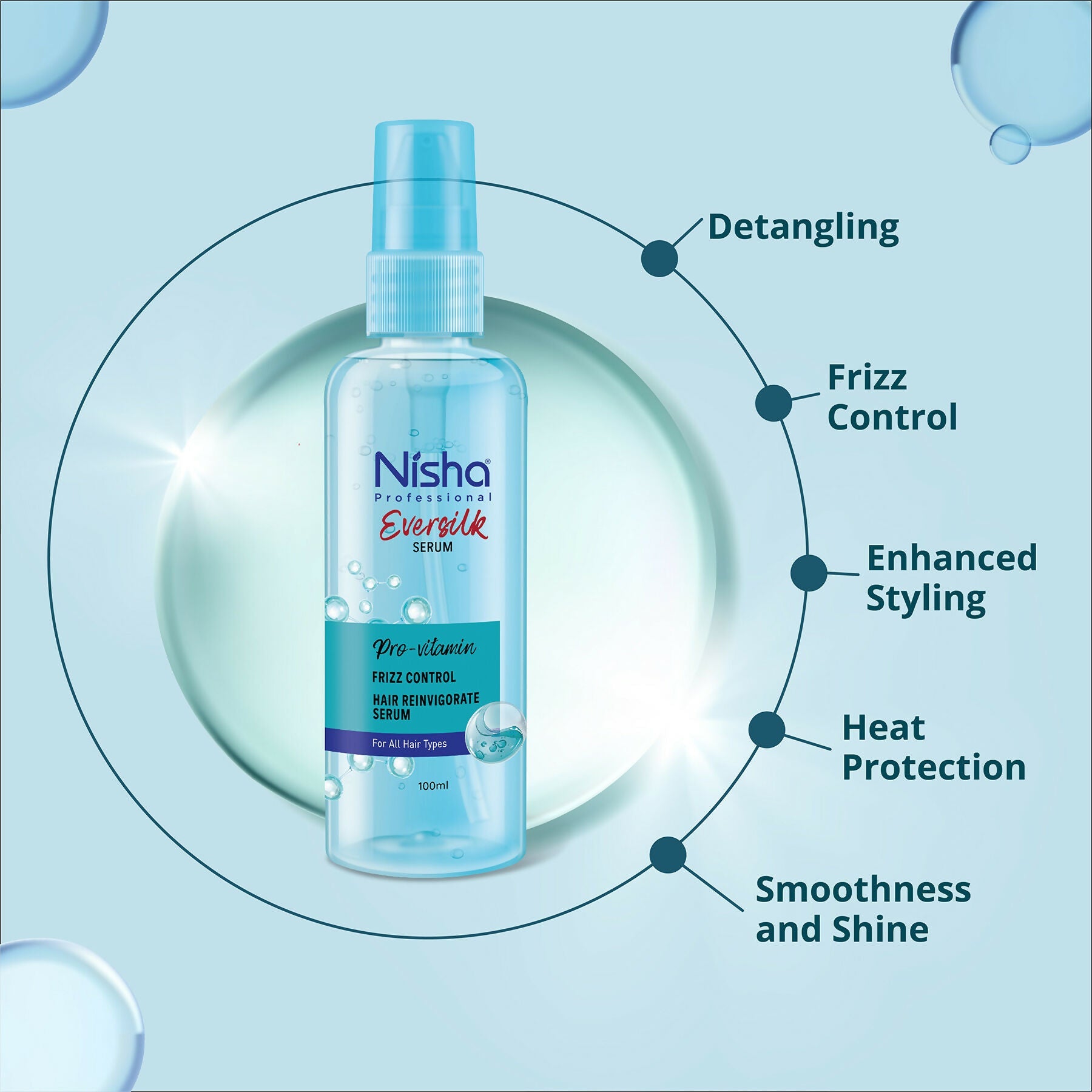 Nisha Hair Serum Eversilk Pro-Vitamin Serum | Grab2Buy