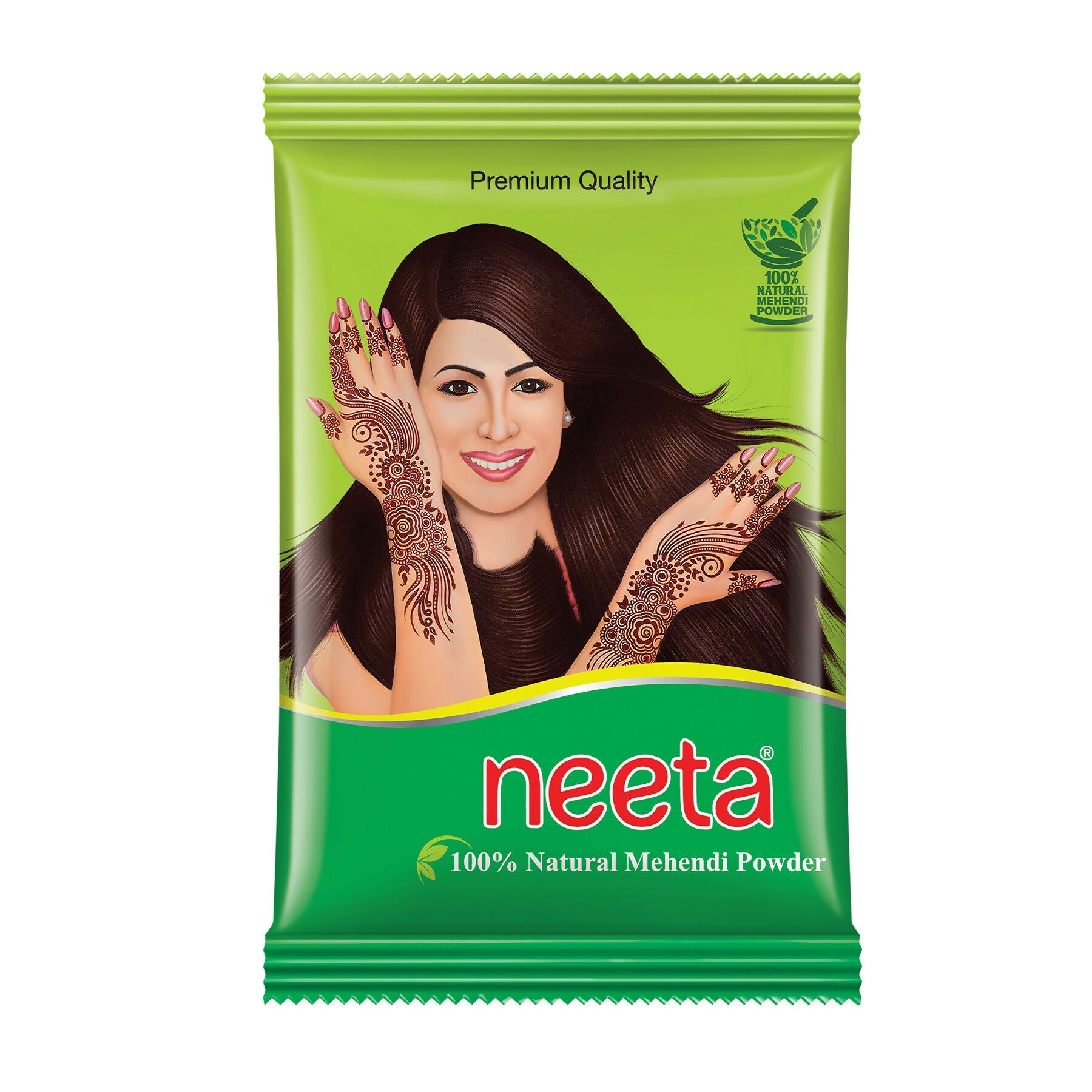 Neeta 100% Natural Mehendi Powder Premium Quality Pure Henna Powder-Brown | Grab2Buy