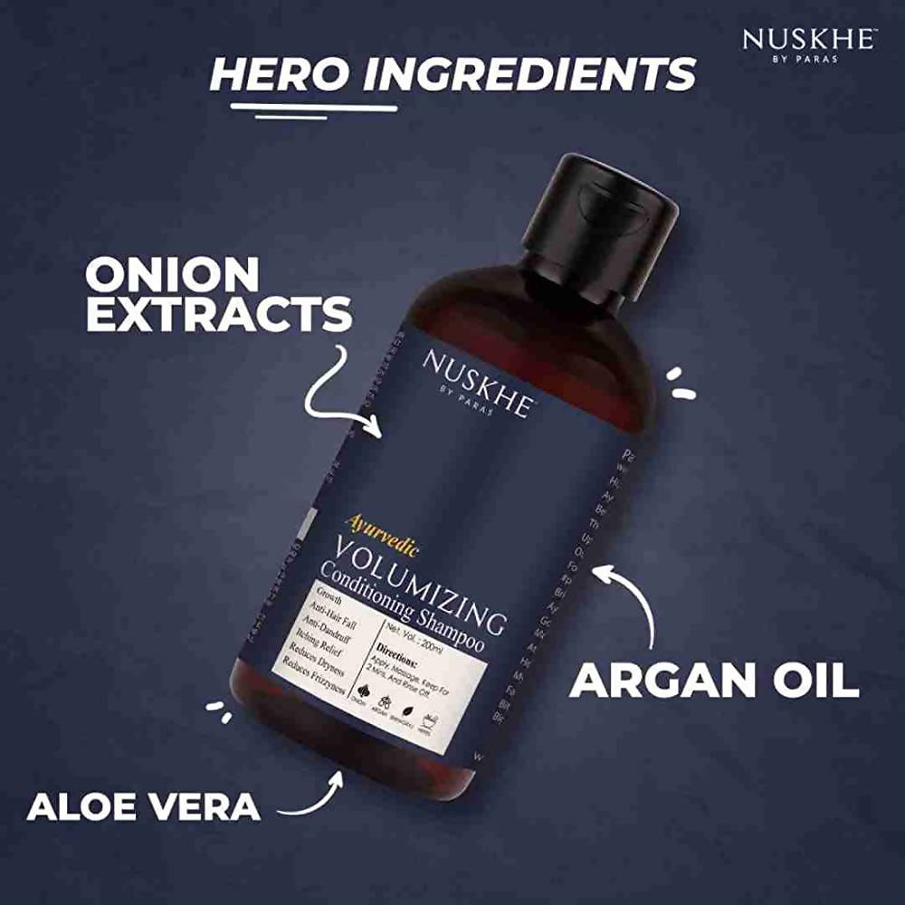Nuskhe By Paras Ayurvedic Volumizing Conditioning Shampoo | Grab2Buy