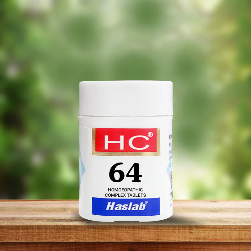 Haslab Homeopathy HC 64 Glonoine Complex Tablet | Grab2Buy