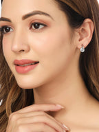 NVR Women Cz Studded Studs Earrings | Grab2Buy