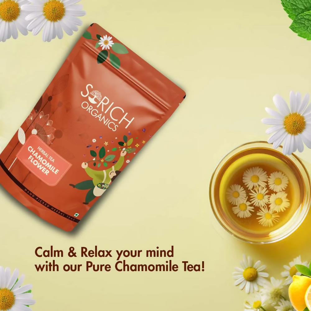 Sorich Organics Chamomile Flower Herbal Tea | Grab2Buy