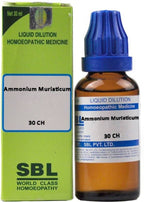 SBL Homeopathy Ammonium Muriaticum Dilution | Grab2Buy