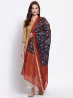 Myshka Women's Fashion Multi Cotton Silk Printed Casual Dupatta | Grab2Buy
