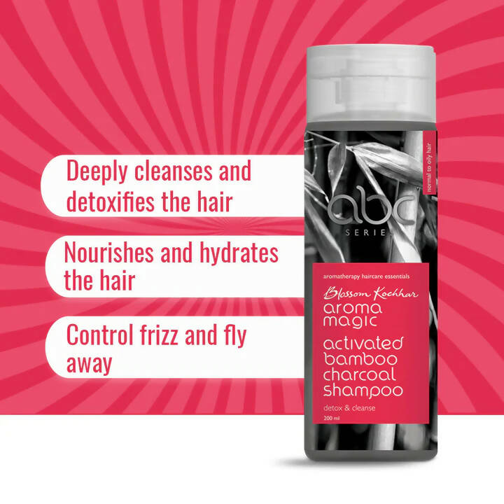 Blossom Kochhar Aroma Magic Activated Bamboo Charcoal Shampoo | Grab2Buy