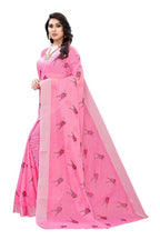 Vamika Pink Chanderi Designer Saree (SERIN PINK) | Grab2Buy