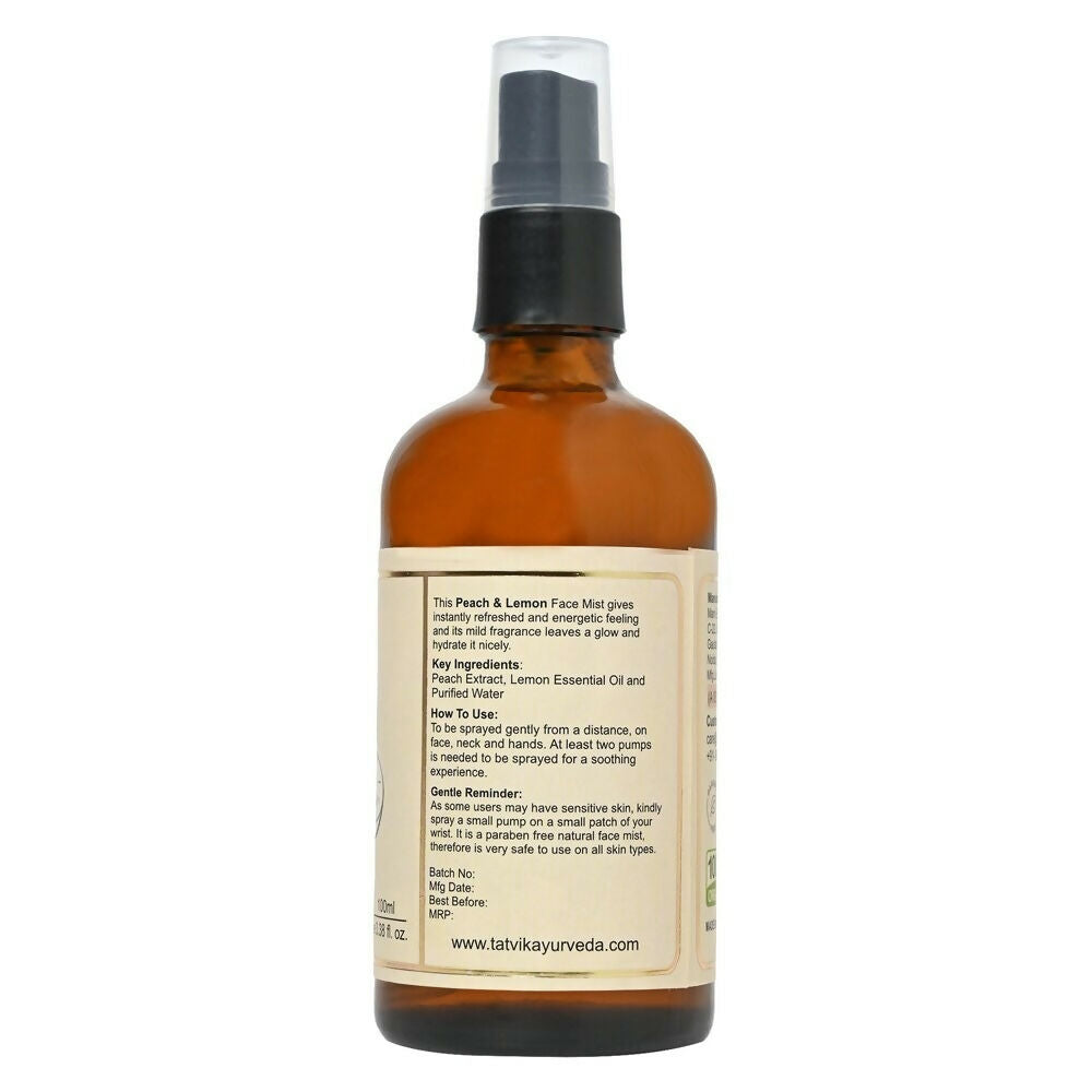 Tatvik Ayurveda Lavanya Face Mist (Peach & Lemon) | Grab2Buy
