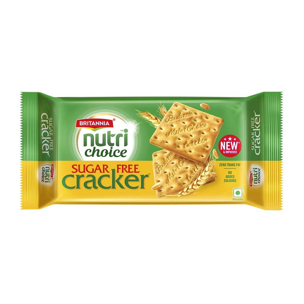 Britannia NutriChoice Sugar Free Cracker Biscuits | Grab2Buy
