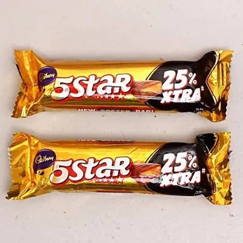 American Diamond Rakhi Set & 5 Star Chocolates | Grab2Buy