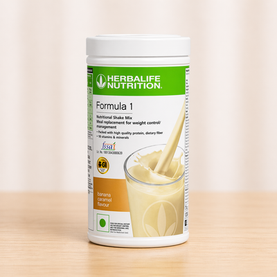 Herbalife Formula 1 Nutritional Shake Mix - Banana Caramel Flavour