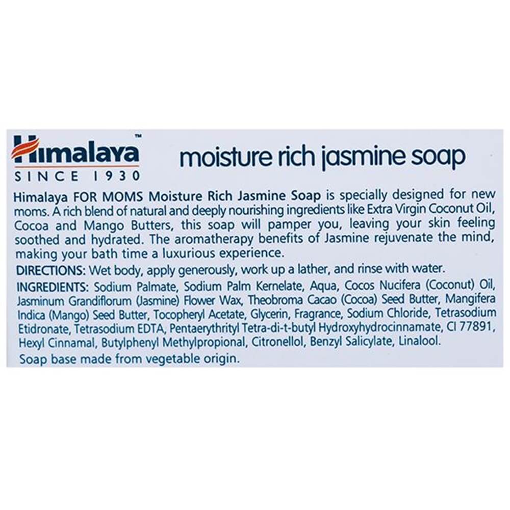 Himalaya Herbals Moisture Rich Jasmine Soap For Moms | Grab2Buy