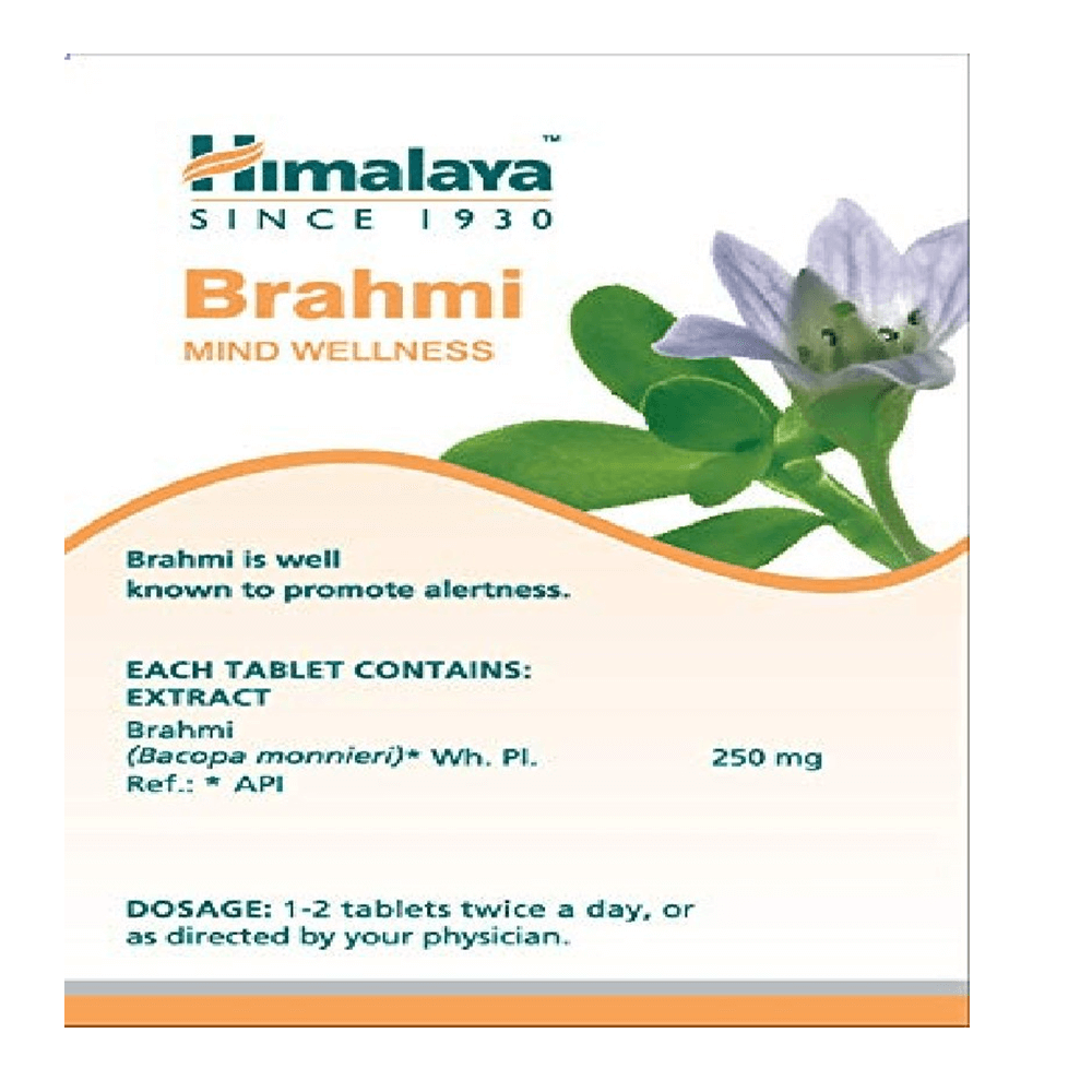 Himalaya Wellness Pure Herbs Brahmi Mind Wellness | Grab2Buy