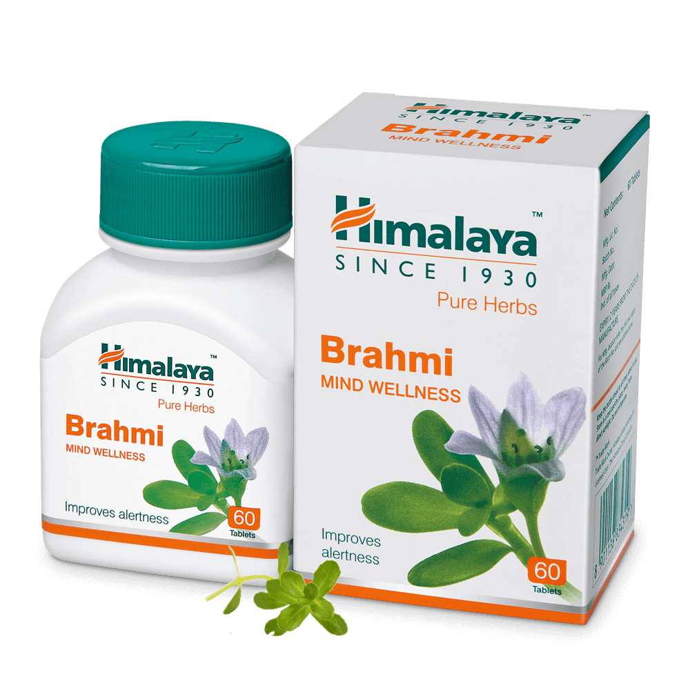 Himalaya Wellness Pure Herbs Brahmi Mind Wellness | Grab2Buy