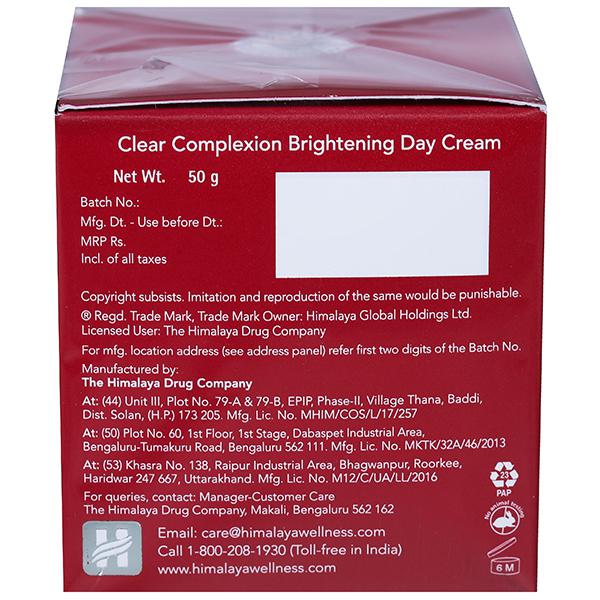 Himalaya Clear Complexion Brightening Day Cream | Grab2Buy