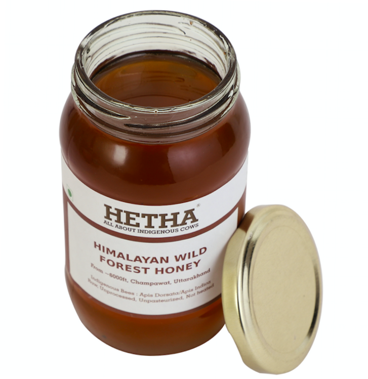 Hetha Pure Himalayan Wild Forest Raw Honey - NMR Passed | Unprocessed | Unpasteurized | Grab2Buy