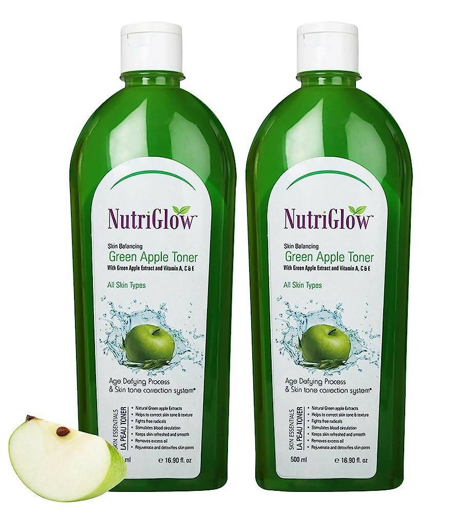 NutriGlow Skin Balancing Green Apple Toner | Grab2Buy