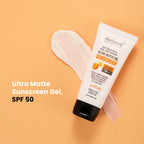 Detoxie Ultra Matte Sunscreen Gel Matte Finish Dry Tint Water & Sweat Resistant With Spf 50 Pa+++ | Grab2Buy