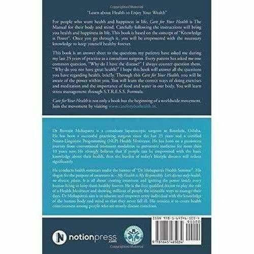 Care For Your Health: A User Manual for Living Healthy | Grab2Buy