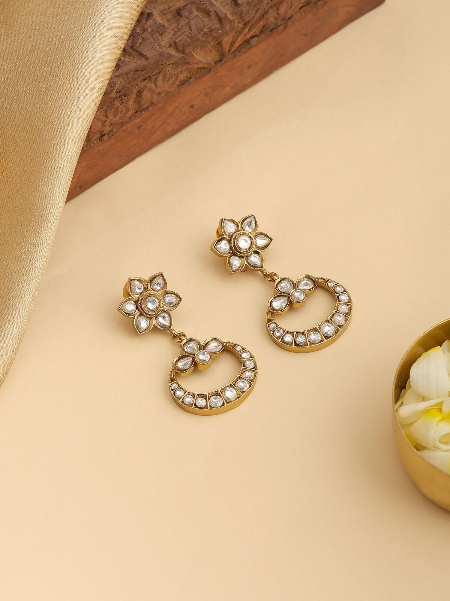 Ruby Raang Nazakat Earrings | Grab2Buy