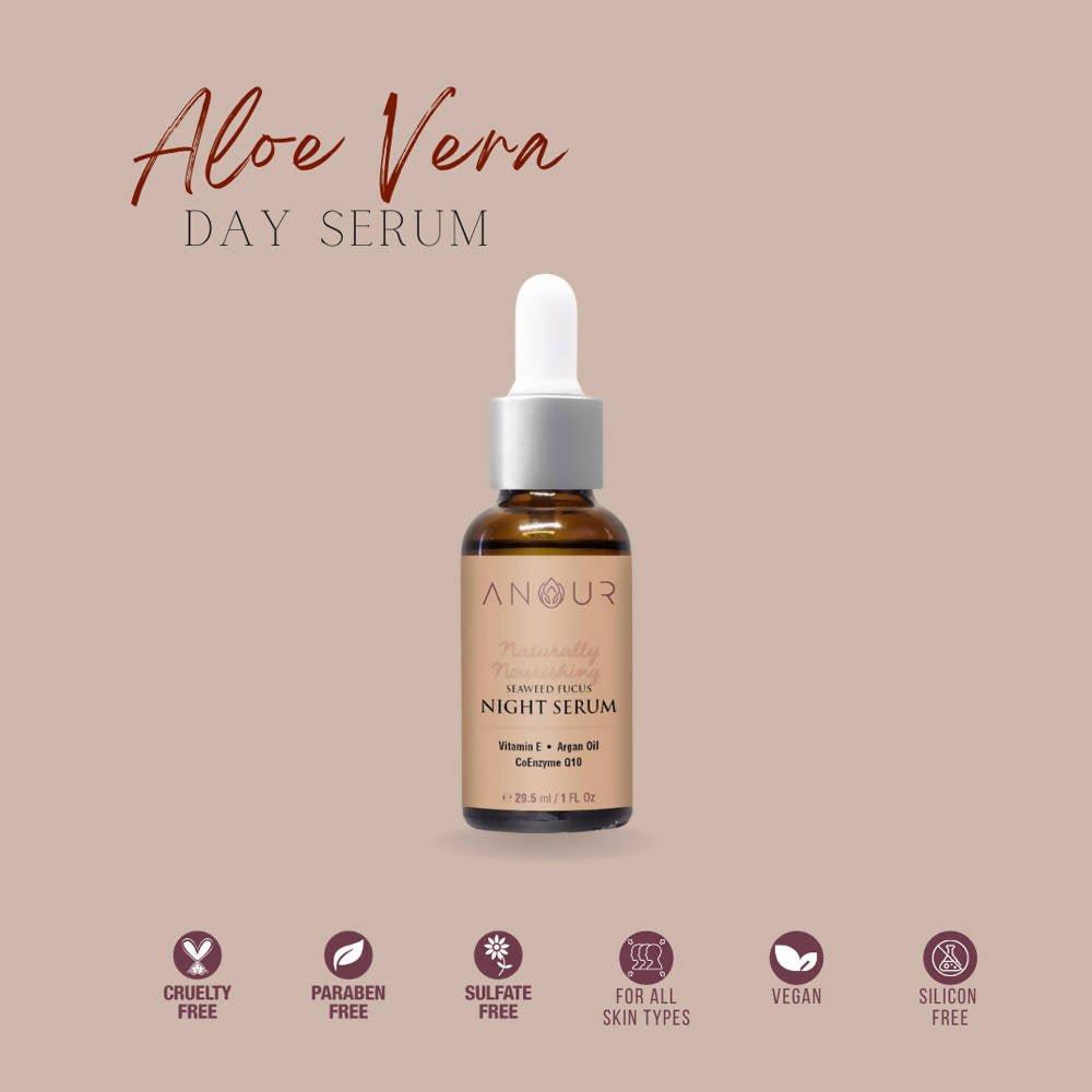 Anour Naturally Nourishing Aloe Vera Day Serum | Grab2Buy