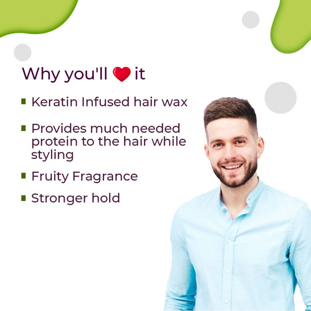 Nishman Keratin Hair Styling Wax | Grab2Buy